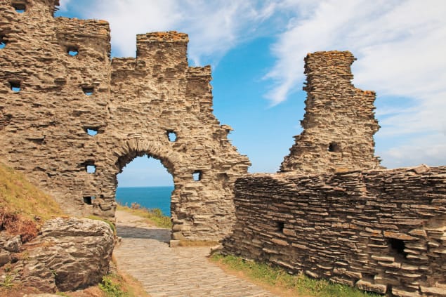 Castello Tintagel scorcio